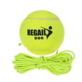 thumbnail image 1 of Natural Rubber Synthetic Wool Fiber Tennis Ball Dog Training Tennis Ball With String, 1 of 8