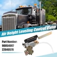 thumbnail image 2 of Unique Bargains 1 Set Air Height Leveling Control Valve for Chevrolet for Kenworth for Volvo Trucks NO. 90054007, 2 of 6