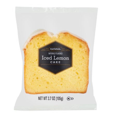 Marketside Individually Wrapped Iced Lemon Cake, 3.7 oz, 1 Count