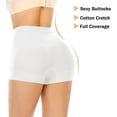 thumbnail image 5 of Womens Seamless Shaping Boyshorts Panties Tummy Control Underwear Slimming Shapewear Shorts, 5 of 6