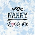 thumbnail image 4 of Inktastic Nanny Loves Me Grandchild Girls Baby Bodysuit, 4 of 5
