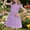 Purple, variant on Fesfesfes Girls Spring and Summer Sleeveless Dress Ruffle Hem Casual Party Wear Princess Style Flowy Comfortable Kids Fashion Toddler Dress(Purple,9-10 Years)