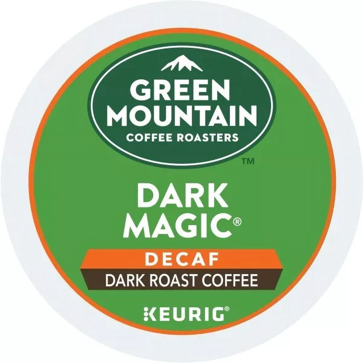 Green Mountain Coffee Dark Magic Decaf, 96 K-Cup Pod, Dark Roast
