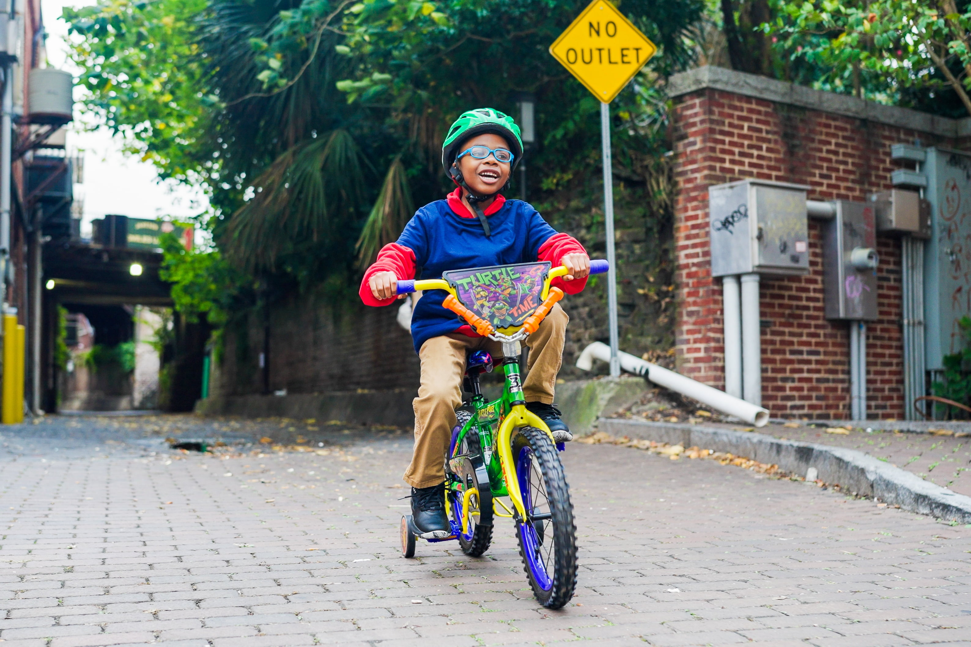 Dynacraft Teenage Mutant Ninja Turtles Boys 16" BMX Bike, For Kids Ages 5-7 Years
