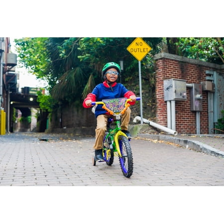 Dynacraft Teenage Mutant Ninja Turtles Boys 16 BMX Bike, For Kids Ages 5-7 Years