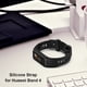 thumbnail image 3 of Sywqhk Correa de silicona suave para Huawei Band 4/Honor Band 5i (negro), 3 of 9
