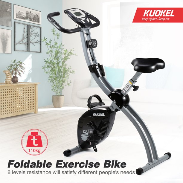 KUOKEL Health & Fitness Pro Indoor Cycling Bike with 8 Gears Resistance