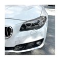 thumbnail image 4 of For 5series F10 F11 Later Stage 15-17 Carbon Fiber Front Headlight Cover Garnish Strip Eyebrow Cove, 4 of 5