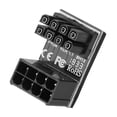 thumbnail image 3 of Graphics Card Power Supply Connector 8Pin Adapter Turning Ph38B (Snap On Bottom), 8Pin Power Supply Connector, 3 of 9