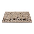 thumbnail image 4 of 18x30" Welcome Terrazo Recycled rubber Doormat, 4 of 5