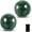 Green/1.57 Inch, variant on 2Pcs Baoding Balls, Baoding Balls for Hand Therapy, Chinese Health Exercise Massage Balls with Carry Pouch for Stress Relief Meditation Ball(Misty-Gray/1.57 inch)