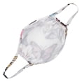thumbnail image 2 of Blinkee  Soft Stretch Reusable White Butterfly Design Face Mask with Elastic Ear Straps, 2 of 3
