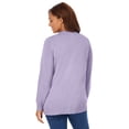thumbnail image 2 of Woman Within Plus Size Perfect Long-Sleeve Cardigan Sweater, 2 of 3