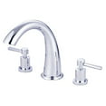 thumbnail image 1 of 8 Inch -18 Inch Widespread Roman Tub Filler - Polished Chrome, 1 of 1