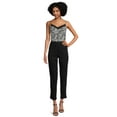 thumbnail image 2 of RealSize Women's Stretch Pull On Pants with Pockets, 29" Inseam for Regular, Sizes XS-XXL, 2 of 5