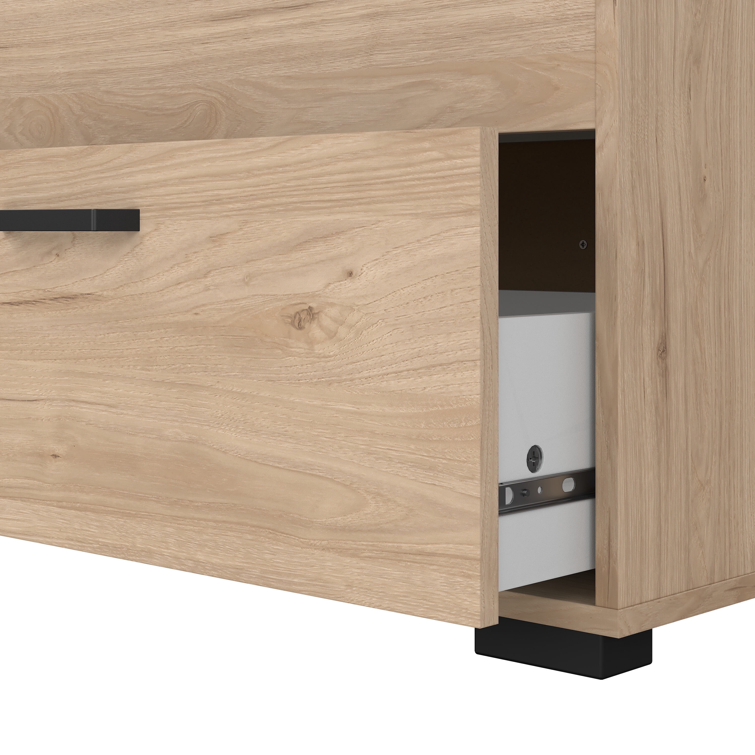 Tvilum Sofia 4-Piece Bedroom Set, Jackson Hickory
