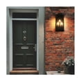 thumbnail image 2 of Elegant Lighting Shepard 10" Outdoor Wall Sconce In Black, 2 of 8