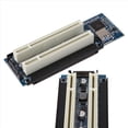 thumbnail image 2 of 3X PCI-e A Tarjeta Adaptadora PCI PCIE A 2 Ranura PCI Compatibilidad con Tarjeta de Captura Tarjeta Golden Tax Tarjeta de Sonido Tarjeta de Puerto Paralelo, 2 of 5