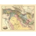 thumbnail image 2 of Migeon 14x12 Gold Ornate Wood Framed with Double Matting Museum Art Print Titled - Middle East Turkey in Asia Persia - Migeon 1892, 2 of 4