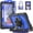 Blue, variant on HXCASEAC Case for Samsung Galaxy Tab A9+/ A9 Plus Case 11 Inch, Protective with Screen Protector/Hand Strap/Pen Holder, Sturdy Shockproof Galaxy A9 Plus Tablet Case 2023 SM-X210/X216/X218 - Black
