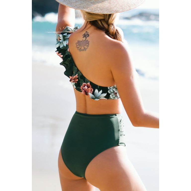 Cupshe one shoulder bikini shop