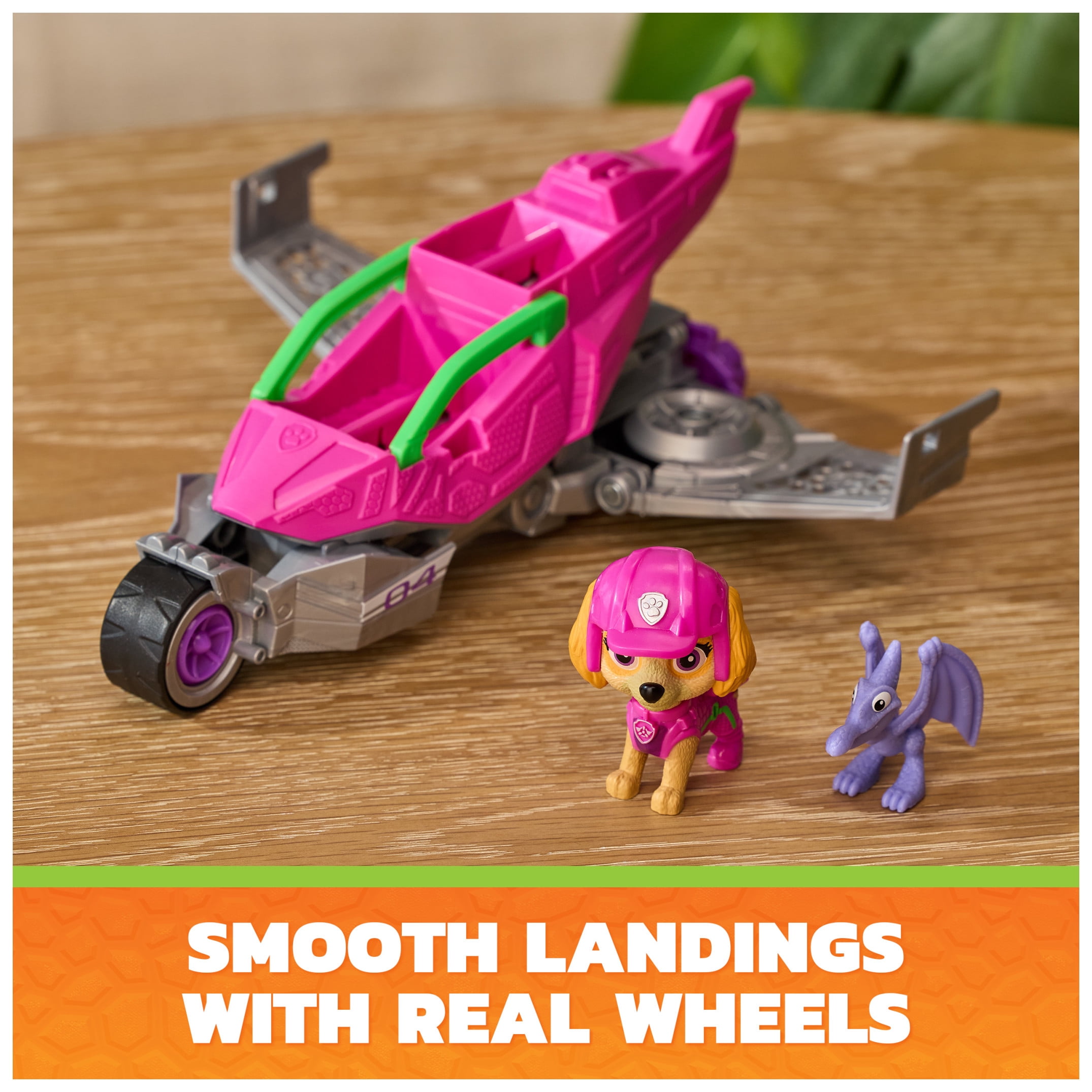 PAW Patrol: The Dino Movie Skye Dino Rescue Jet, Ages 3+