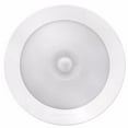 thumbnail image 2 of Mr. Beams 1.93 in. H X 6.3 in. W X 6.3 in. L White Ceiling Light w/Motion Sensor, 2 of 6