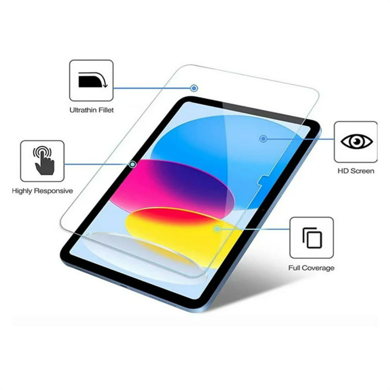 Lot de 2] Film de protection d'écran Paperfeel compatible avec iPad 10e  génération 2022 10,9 pouces, écran en papier mat antireflet 