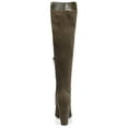 thumbnail image 3 of Journee Womens Dominga Wide Calf Block Heel Knee High Boots, 3 of 8