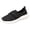 Dark, variant on Women Fashion Sneakers Wide Width Breathable Mesh Shoes Adjustable Strap Arch Support Outdoor Walking Shoes Purple Size 6