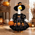 thumbnail image 4 of Sruoe Halloween Porch Goose Outfits with Witch Hat, 23" Porch Goose Clothes for Lawn Yard and Patio Decoration, Lawn Goose Clothing for Cement Goose Lawn Goose Outfit, Garden Goose Costume, 4 of 7