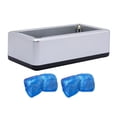 thumbnail image 3 of Dispensador automático de cubiertas de zapatos desechables Zulema Cubierta de máquina de calzado automático Plata 200, 3 of 7