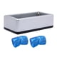 thumbnail image 3 of Dispensador automático de cubrezapatos desechables, máquina para cubrir zapatos, protege el piso con cubrezapatos desechables, tienda, laboratorio, Cubierta Plata 200, 3 of 8