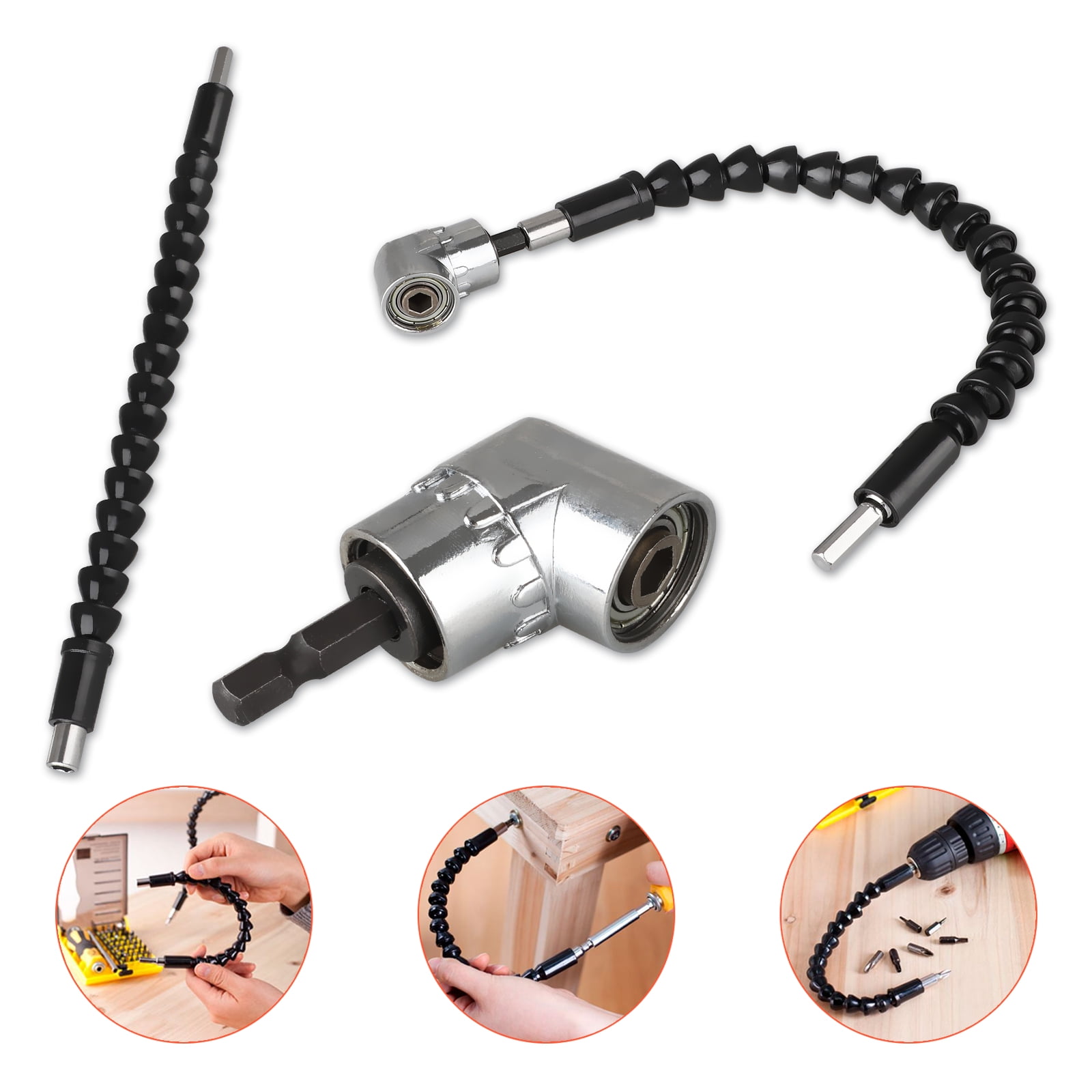Flexible Extension Screwdriver Bit Holder Extention Hex Shaft Screw