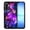 Purple Nebula Galaxy, variant on WIRESTER Shockproof Soft Rubber Cover Case for Samsung Galaxy A17 5G 6.7" 2025, Red Cardinal Lovebird