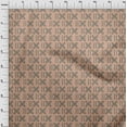 thumbnail image 4 of oneOone Viscose Jersey Rose Brown Fabric Asian Block Diy Clothing Quilting Fabric Print Fabric By Yard 60 Inch Wide, 4 of 4
