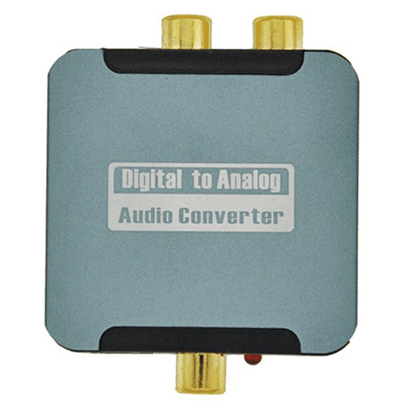 Upgraded Audio Decoder Digital to Analog Audio Coaxial Converter Optical Fiber to Analog Spdif to Lotus