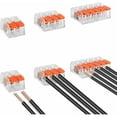 thumbnail image 2 of 75 Tuercas de conector de cable Palanca Destornillador rápido Tuercas de terminal compactas Surtido de conectores de cable -, 2 of 5