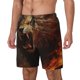 thumbnail image 1 of Fotbe Cool Flame Lion A Traje de Baño para Hombre – Shorts de Natación de Secado Rápido con Forro y Bolsillos-Medium, 1 of 6