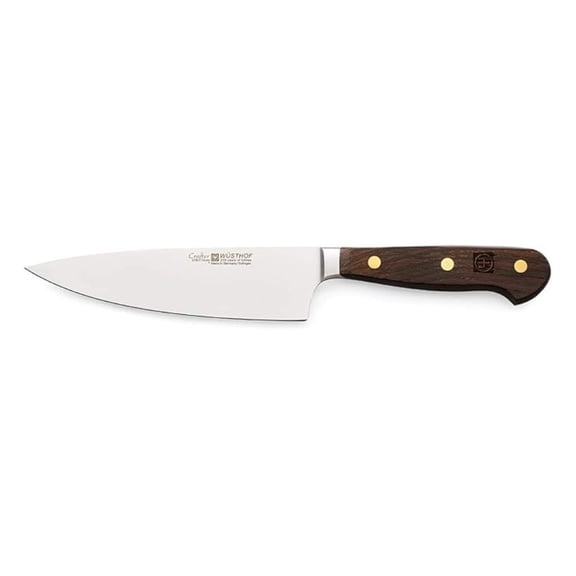 Wusthof Crafter Chef's Knife, 6", Brown