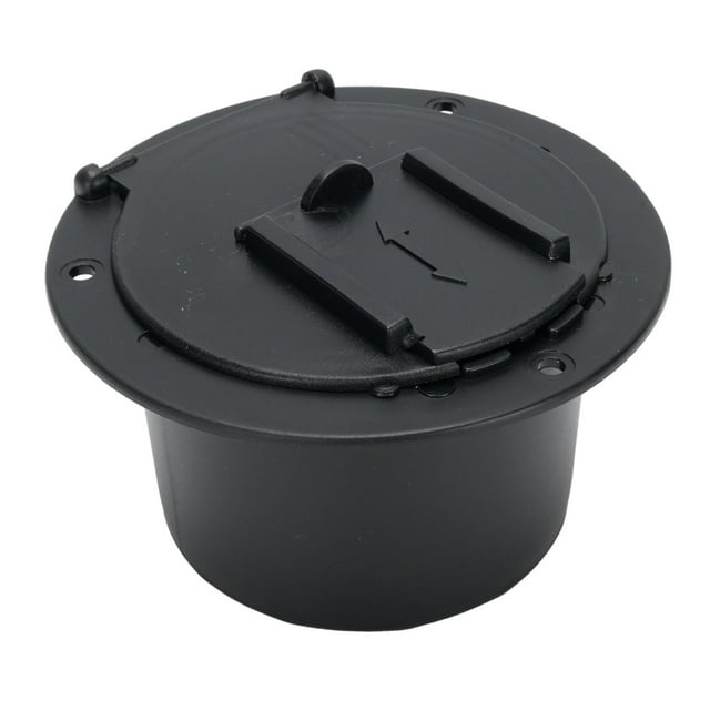 RV Power Cord Hatch Cover Protective Weatherproofing Easy Installation for Travel Tent Trailer Motorhome Garage