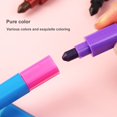 thumbnail image 3 of Stacking Crayons 6pcs Rainbow cils for Kids 12 Colors Buildable Crayons Creativity Development Stackable Crayons Set for Office School, 3 of 10
