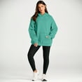thumbnail image 5 of SUNBS Oversized Hoodies for Women Fall Fashion Sweatshirts Pullover Womens Clothes with Pocket, 5 of 7
