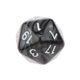thumbnail image 4 of Dados de Veinte Caras D20 Sunnimix Dado negro 10 piezas, 4 of 6