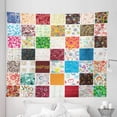thumbnail image 1 of Colorful Tapestry, Big Patchwork of Different Patterns Traditional Classical Old Fashioned, Fabric Wall Hanging Decor for Bedroom Living Room Dorm, 5 Sizes, Multicolor, by Ambesonne, 1 of 1