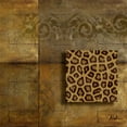 thumbnail image 2 of Pinto, Patricia 20x20 Gold Ornate Wood Framed with Double Matting Museum Art Print Titled - Animal Feeling I, 2 of 4