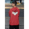 thumbnail image 3 of Eddie Guerrero Latino Heat Red Pullover Hoody Sweatshirt, 3 of 6