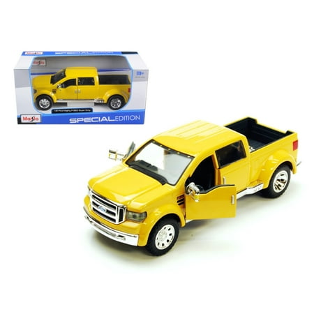 - Ford Mighty F-350 Pick Up Truck Yellow 1/31 Diecast Model by Maisto