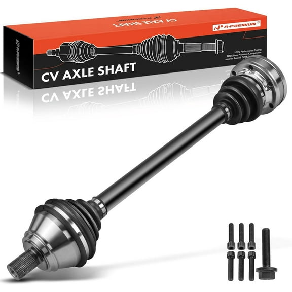 A-Premium CV Axle Shaft Assembly Compatible with Audi TT Quattro 2003 2004 2005 2006 L4 1.8L, Front Right Passenger Side, Replace# 8N0407272N