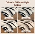 thumbnail image 7 of Design&I 4'x6' Ultra Soft Area Rug, Floorcarpet Minimalist Fluid Bands Asymmetrical Motion Accessories None Fluffy Washable Non Shedding for Bedroom Living Room Home Office, 7 of 7
